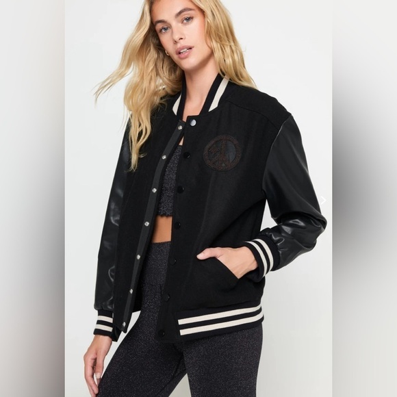 Spiritual Gangster Peace Star Varsity jacket NWT - Picture 2 of 7